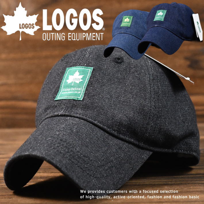 LOGOS ロゴス キャップ 帽子 メンズ レディース ★REVM LS6RH204Z 7986983 ブランド おしゃれ アウトドア キャンプ デニム生地 ジーンズ 送料無料