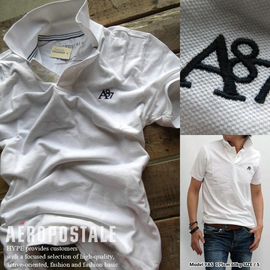 エアロポステール ポロシャツ メンズ 正規品 半袖ポロ アメカジブランド メンズ6027-7990- ...