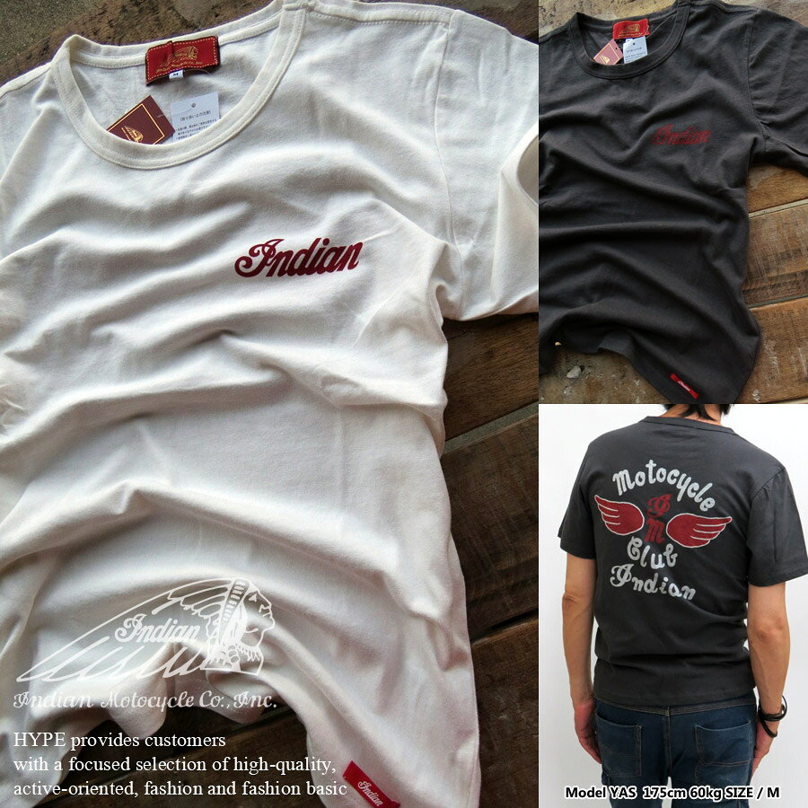 Indian インディアン Tシャツ メンズ クルーネック バックプリントTシャツ カットソー トッ ...