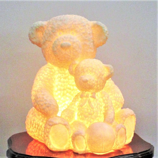 乐天商城 - テーブルランプ くま 親子 間接照明 テーブルライト インテリア ライト クマ BEAR 置物 小物 飾り 輸入雑貨 子供部屋 玄関 かわいい おしゃれ 北欧 ヨーロピアン クリスマス ギフト プレゼント 送料無料