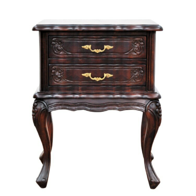 ⭕️【木製アンティーク風 ローチェスト】猫足 手作り風 箪笥 ヴィンテージ✨ HAGiHARA アンティーク チェスト 木製 4段 完成品 アンティーク