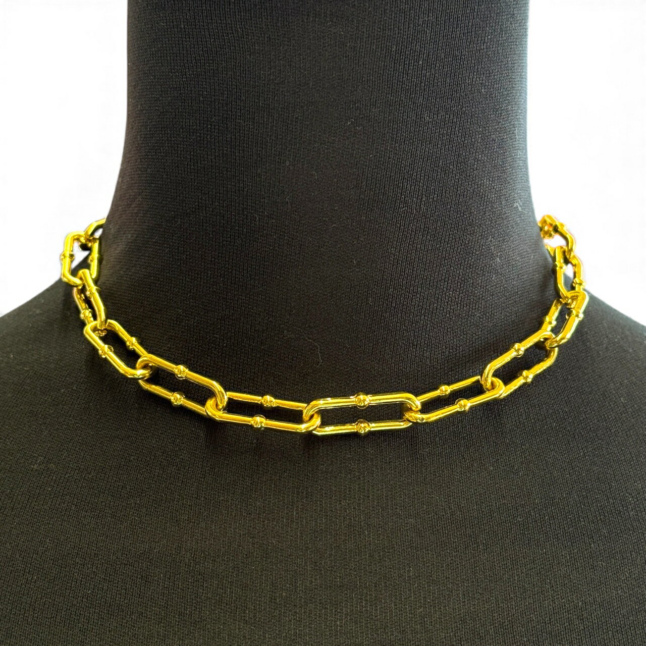 【最短翌日配送 13時までのご注文、ご入金で当日発送可】チェーンネックレス シルバー ゴールド モード..