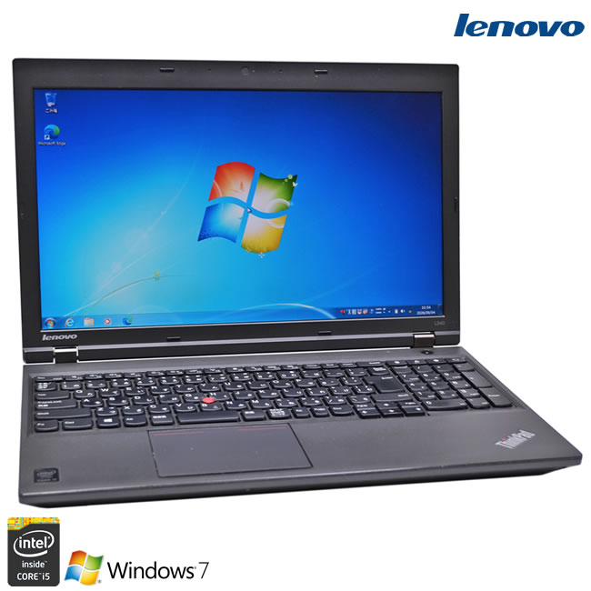 Windows7 Pro 32bit 訳あり ノートパソコン レノボ THINKPAD L540 Core i5 4300M メモリ4G HDD500G マルチ USB3.0 Wi-Fi【中古】
