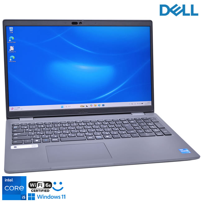 Wi-Fi6E 풀 HD 15.6형 DELL Latitude 3550 제13세대 Core i5 1345U 메모리 16G M.2SSD256G USB4Type-C 얼굴 인증 카메라 Windows11[중고]