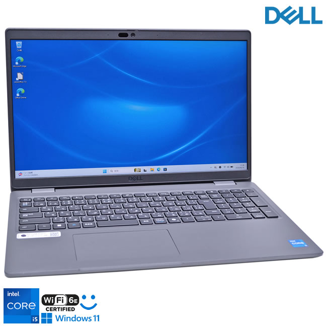Wi-Fi6E フルHD 15.6型 DELL Latitude 3550 第13世代 Core i5 1345U メモリ16G M.2SSD256G USB4Type-C 顔認証カメラ Windows11