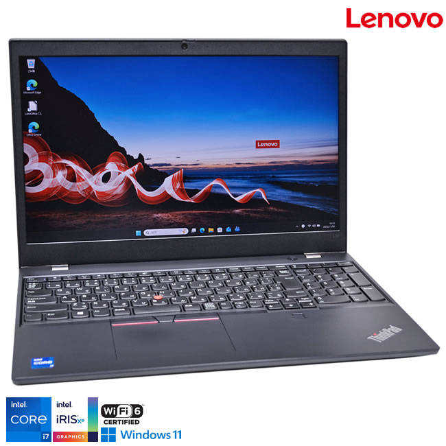 フルHD Wi-Fi6 メモリ16G Lenovo ThinkPad L15 Gen2 第11世代 Core i7 1165G7 m.2SSD512G Webカメラ US..