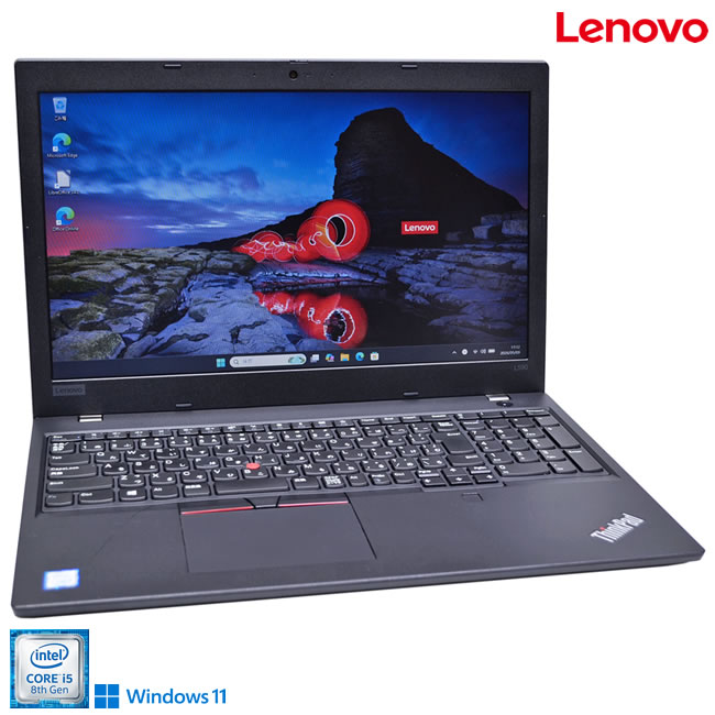 New 512GB SSD, 16GB RAM, Lenovo ThinkPad L590, Core i5 8265U, USB Type-C, Wi-Fi, Webcam, microSD, Windows 11 [Used]