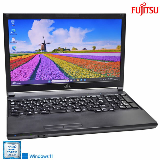 15.6型 ノートパソコン 富士通 LIFEBOOK A579/B Core i5 8365U メモリ8G m.2SSD128G Wi-Fi Bluetooth HDMI Windows11【中古】
