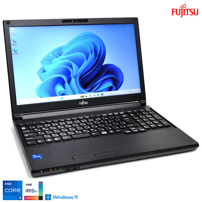 F Wi-Fi6 m[gp\R xm LIFEBOOK A5511/G Core i5 1145G7 IrisXe ViSSD512G 8G WebJ USBType-C Windows11yÁz