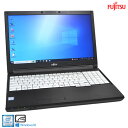 ノートパソコン 中古 富士通 LIFEBOOK A577/TX Core i5 7200U 新品SSD256G メモリ8G マルチ Wi-Fi HDMI Windows10【中古】