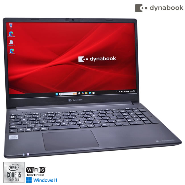 フルHD 15.6型 dynabook P55/FS Core i5 10210U M.2SSD256G メモリ8G Wi-Fi6 USBTy...