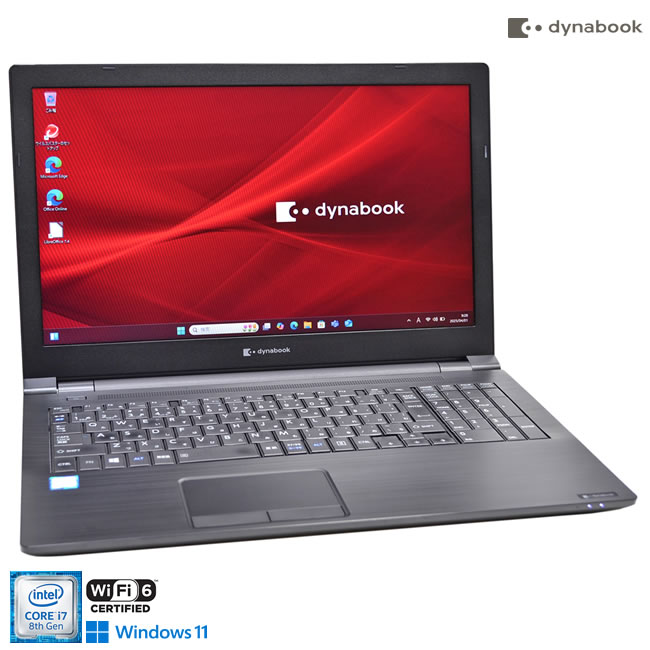 Ρȥѥ 16G dynabook B65/EP Core i7 8665U Wi-Fi6 m.2SSD256G ޥ Windows11š