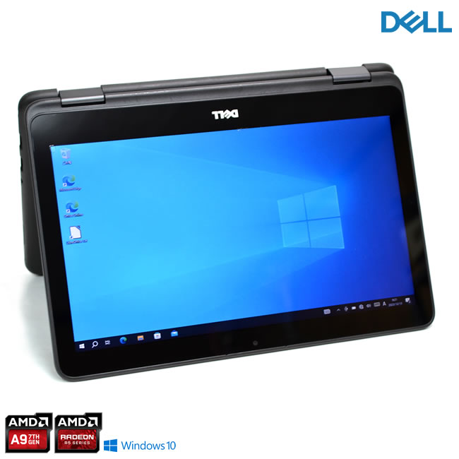 11.6^ ^b`pl Dell Inspiron 11 3185 2-in-1 AMD A9-9420e Radeon R5 8G eMMC128G WebJ HDMI Wi-Fi Windows10yÁz