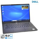 Wi-Fi6 顔認証 フルHD タッチパネル DELL Latitude 7310 第10世代 Core i7 10610U メモリ16G M.2SSD512G Webカメラ USBType-C Windows11【中古】