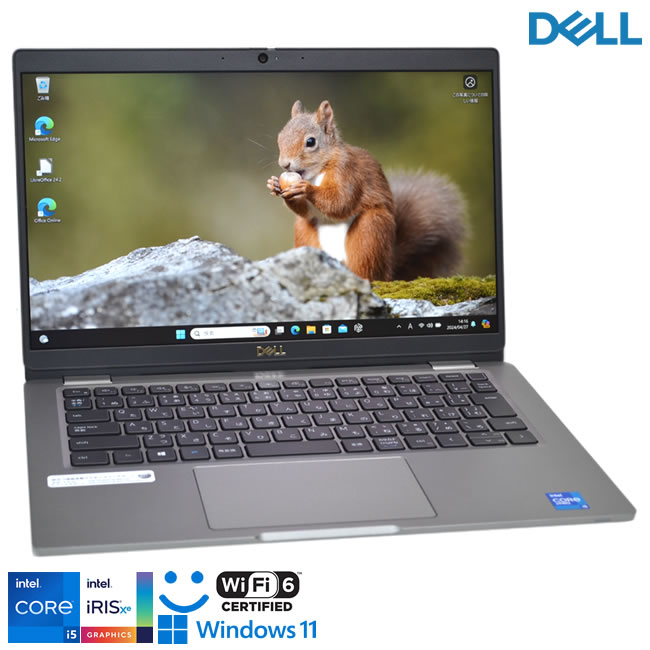 顔認証 フルHD Wi-Fi6 DELL Latitude 5320 第11世代 Core i5 1145G7 M.2SSD256G メモリ8G USBType-C Webカメラ Windows11【中古】
