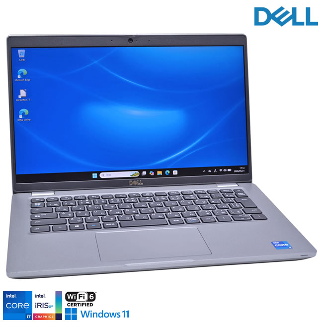 メモリ32G M.2SSD1TB Core i7 1185G7 IrisXe DELL Latitude 5420 14.0型 フルHD Wi-Fi6 Webカメラ USBType-C Windows11【中古】