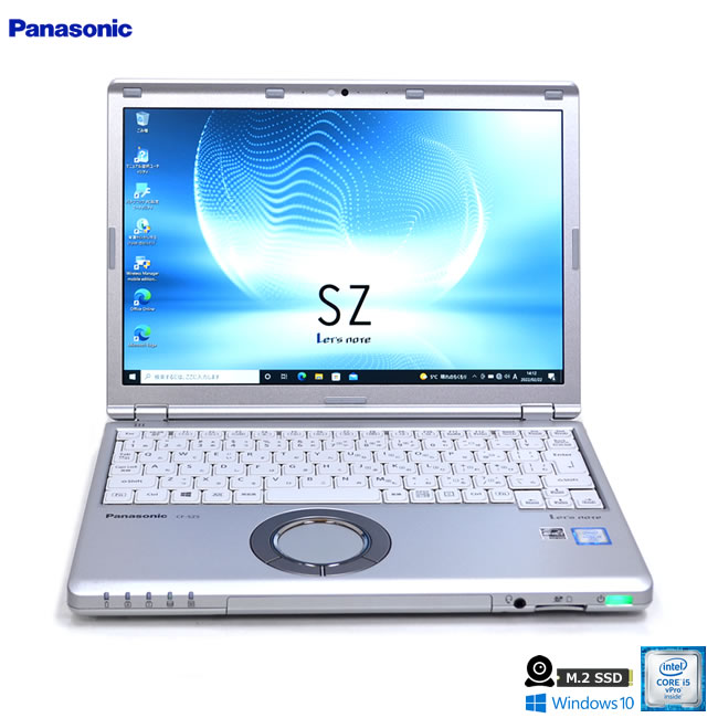 ̥Х Panasonic Let's note SZ5 Core i5 6300U M.2SSD256G 8G Wi-Fi (ac) Web Windows10 ꥫХΰš