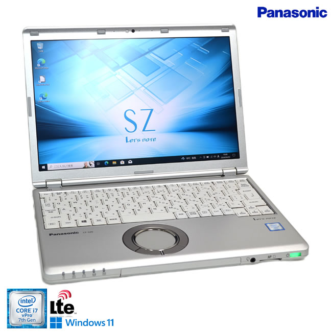 12.1 WUXGA SIMե꡼ 16G Panasonic Let's note SZ6 Core i7 7600U M.2SSD512G Wi-Fi Web Windows10š