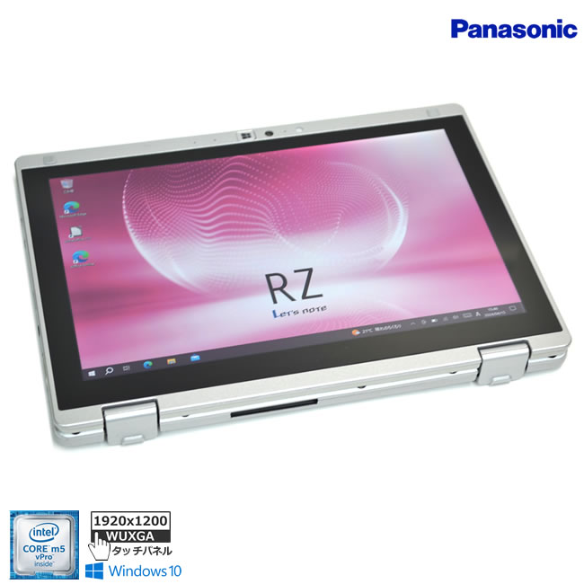 10.1^ WUXGA 2-in-1  Panasonic Let's note RZ5 Core M5-6Y57 8G m.2SSD256G WebJ Wi-Fi Windows10yÁz