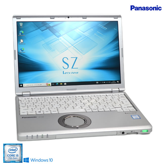 Ρȥѥ  Panasonic Let's note SZ6 Core i5 7300U m.2SSD256G Web 8G Wi-Fi Windows10š