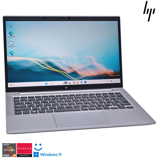 13.3型 フルHD 顔認証 HP EliteBook 435 G8 AMD Ryzen 5 Pro 5650U with Radeon メモリ16G M.2SSD512G USBType-C Wi-Fi Windows11【中古】