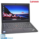 Windows11 Lenovo ThinkPad L390 Core i5 8265U M.2SSD256G メモリ8G Webカメラ Wi-Fi USBType-C モバイル【中古】(2)