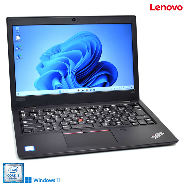 Windows11 13.3^ Lenovo ThinkPad L390 8 Core i5 8265U M.2SSD256G 8G WebJ Wi-Fi USBType-CyÁz