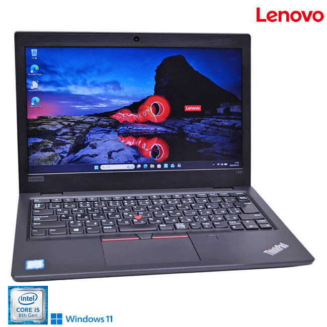Windows11 Lenovo ThinkPad L390 Core i5 8265U Webカメラ Wi-Fi USBType-C microS...