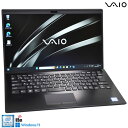 SIMフリー フルHD 14.0型 VAIO Pro PK VJPK11C12N Core i5 8265U Webカメラ M.2SSD256G メモリ8G Wi-Fi USBType-C Windows11【中古】(2)