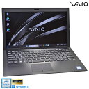 VAIO VJPG11C11N フルHD モバイル Core i5 8250U m.2SSD256G メモリ8G Wi-Fi Webカメラ HDMI Windows11【中古】