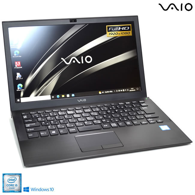 tHD 13.3^ VAIO S13 VJS131 Core i5 6200U WebJ m.2SSD128G 4G Wi-Fi Bluetooth Windows10yÁz