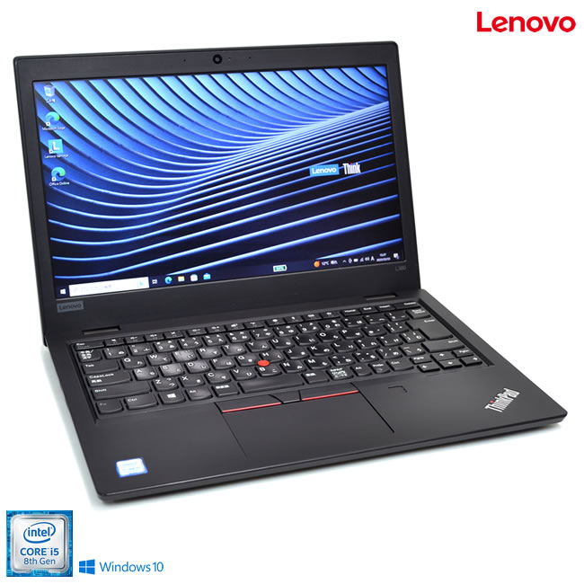 󂠂 ÃoCm[g Lenovo ThinkPad L380 8 Core i5 8250U M.2SSD256G 8G WebJ Wi-Fi USBType-C Windows10yÁz