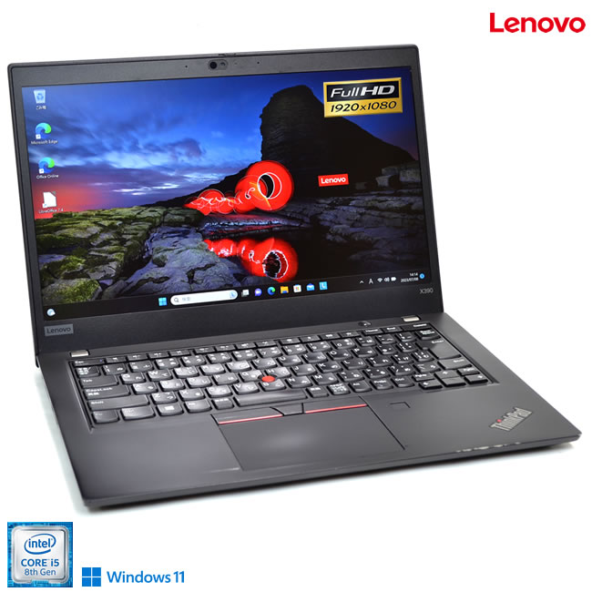 m[gp\R 13.3^ tHD F Windows11  Lenovo ThinkPad X390 Core i5 8365U M.2SSD256G 8G Wi-Fi WebJyÁz