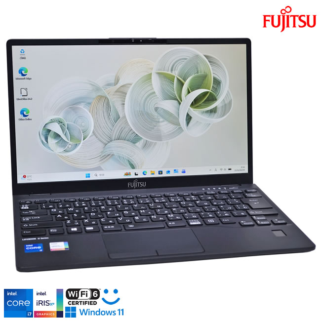 13.3型 Core i7 1185G7 IrisXe 富士通 LIFEBOOK U9311/F メモリ16G M.2SSD256G FHD 顔認証 Wi-Fi6 Windows11