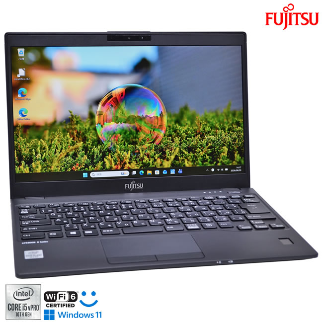 フルHD 13.3型 富士通 LIFEBOOK U9310/D 第10世代 Core i5 10310U M.2SSD256G メモ...