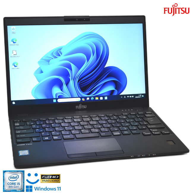 tHD WebJ F yʃoC xm LIFEBOOK U939/B Core i5 8365U m.2SSD256G 8G Wi-Fi USBType-C Windows11yÁz