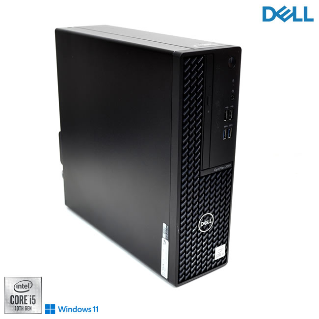 Windows11 中古パソコン DELL OPTIPLEX 3080 SF 第10世代 Core i5 10505 M.2SSD256G HDD500GB メモリ8G HDMI マルチ【中古】