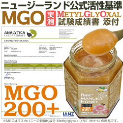 MGO200+試験成績書つき
