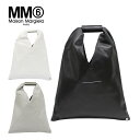 5%OFFクーポン配布中！5/6まで　MM6 エムエムシックス マルジェラ JAPANESE SMALL BAG ジャパニーズ スモール バッグ ロゴ S54WD0043 P4313トートバッグ バッグ ブラック 黒メンズ レディース プレゼント ギフト 通勤 通学 おしゃれ 送料無料 母の日