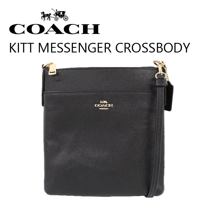 COACH コーチ KITT MESSANGER CROSSBODY キット メッセンジャー クロスボディ バッグ 41320-GDBLKショルダーバッグ クラッチバッグ 2Way ブラック キャンバスメンズ レディース 通勤 通学 送料無料