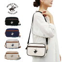 BEVERLY HILLS POLO CLUB ビバリーヒルズポロクラブ SHOULDER BAG ロゴ ショルダーバッグ キャンバス BH1009N肩掛け 斜め掛け バック ブラック アイボリー ネイビーメンズ レディース プレゼント ギフト 通勤 通学 送料無料 母の日