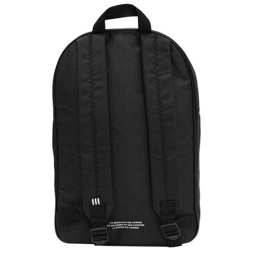 adidas ORIGINALS アディダス オリジナルス BACKPACK CLASSIC TREFOIL バックパック クラシックトレフォイルリュックサック デイパック バッグ B4 ブラック メンズ レディースプレゼント ギフト 通勤 通学 送料無料