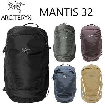 ARC'TERYX ARCTERYX アークテリクス MANTIS 32 マンティス 32バックパック リュック リュックサック メンズ レディース ブラック A4 32L 25814プレゼント ギフト 通勤 通学 送料無料