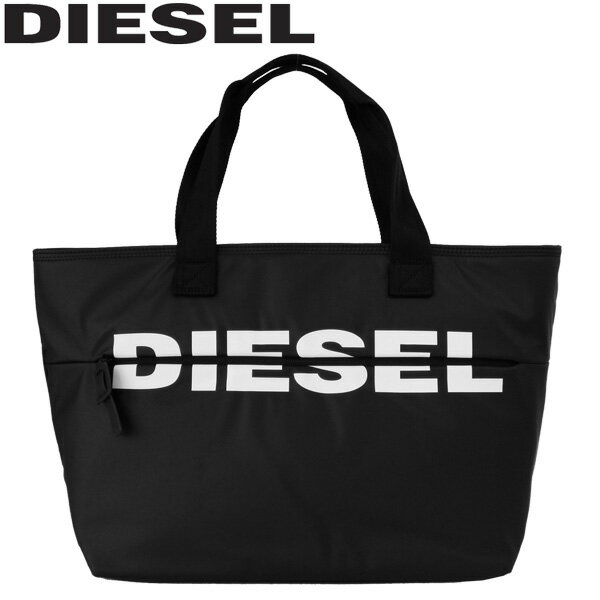 DIESEL ディーゼル F-BOLD SHOPPER II ボールド ショッパートートバック メンズ レディース ブラック A4X06248-P1705 プレゼント ギフト 通勤 通学 送料無料