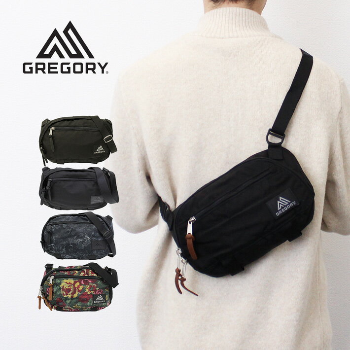 GREGORY グレゴリー TRANSFER M V2 トランスファー M V2 ショルダーバッグ 3Lボディバッグ カバン メンズ レディース ブラック 黒 ブランド 定番146502 プレゼント ギフト 通勤 通学 送料無料 bgsin 父の日