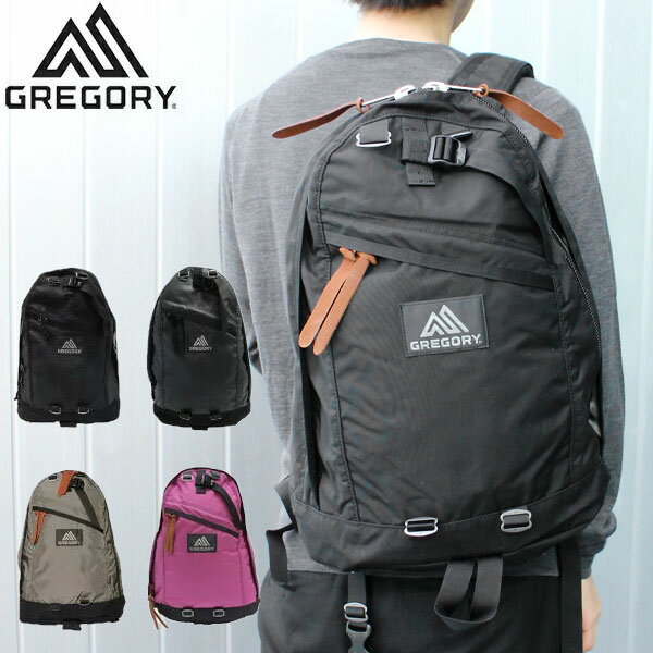 GREGORY グレゴリー DAY PACK デイパックリュック リュックサック バックパック メンズ レディース A4 26L ブラック チャコール ピンクプレゼント ギフト 通勤 通学 送料無料 bgsin