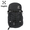 ホグロフス リュック メンズ 大決算セール開催中！3/31 23:59まで Haglofs ホグロフス Back 28Lバックパック デイパック リュック バッグ メンズ 339389 A4トゥルーブラック 黒 プレゼント ギフト 通勤 通学 送料無料