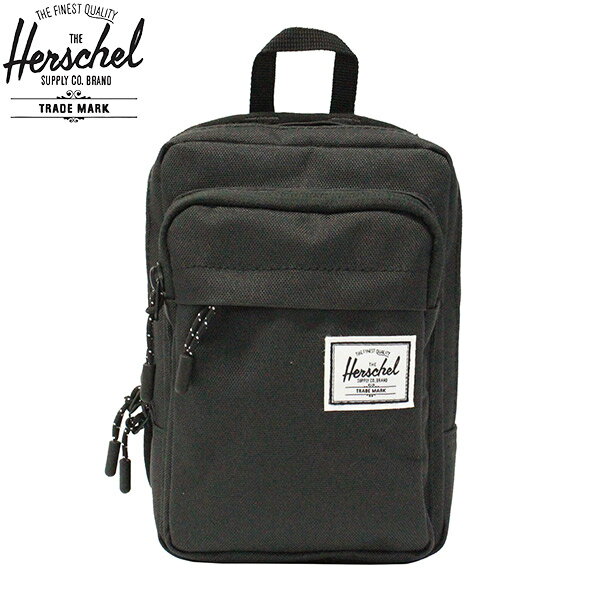 200円割引クーポン配布中！4/28 1：59まで HERSCHEL SUPPLY ハーシェル サプライ Form Crossbody Large フォーム クロスボディー ラージ10568-00001 メンズ　レディース 2L ショルダーバッグ ボディバッグブラック プレゼント ギフト 通勤 通学