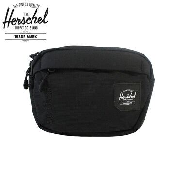 HERSCHEL SUPPLY ハーシェル サプライ Tour Hip Pack Small ツアー ヒップパック スモール ボディバッグショルダーバッグ レディース メンズ A6 1L 10714ブラック プレゼント ギフト 通勤 通学