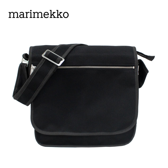 marimekko マリメッコ Olkalaukku Urbaani オルカラウック アルバーニ ショルダーバッグ斜めがけ レディース 039874 001 ブラック プレゼント ギフト 通勤 通学 送料無料